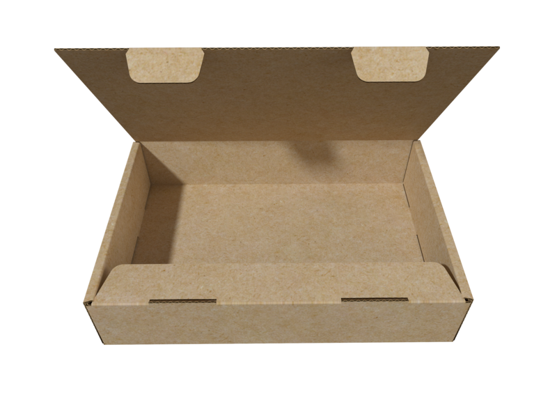 個性化禮品盒-上蓋插鎖飛機(jī)盒型設(shè)計結(jié)構(gòu)圖