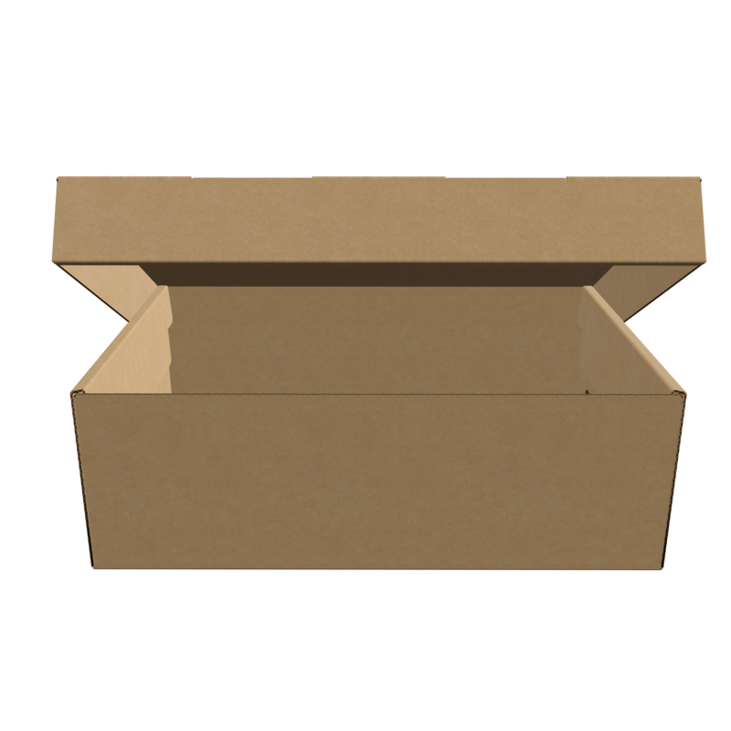 鞋盒-翻蓋鞋盒設(shè)計(jì)結(jié)構(gòu)圖